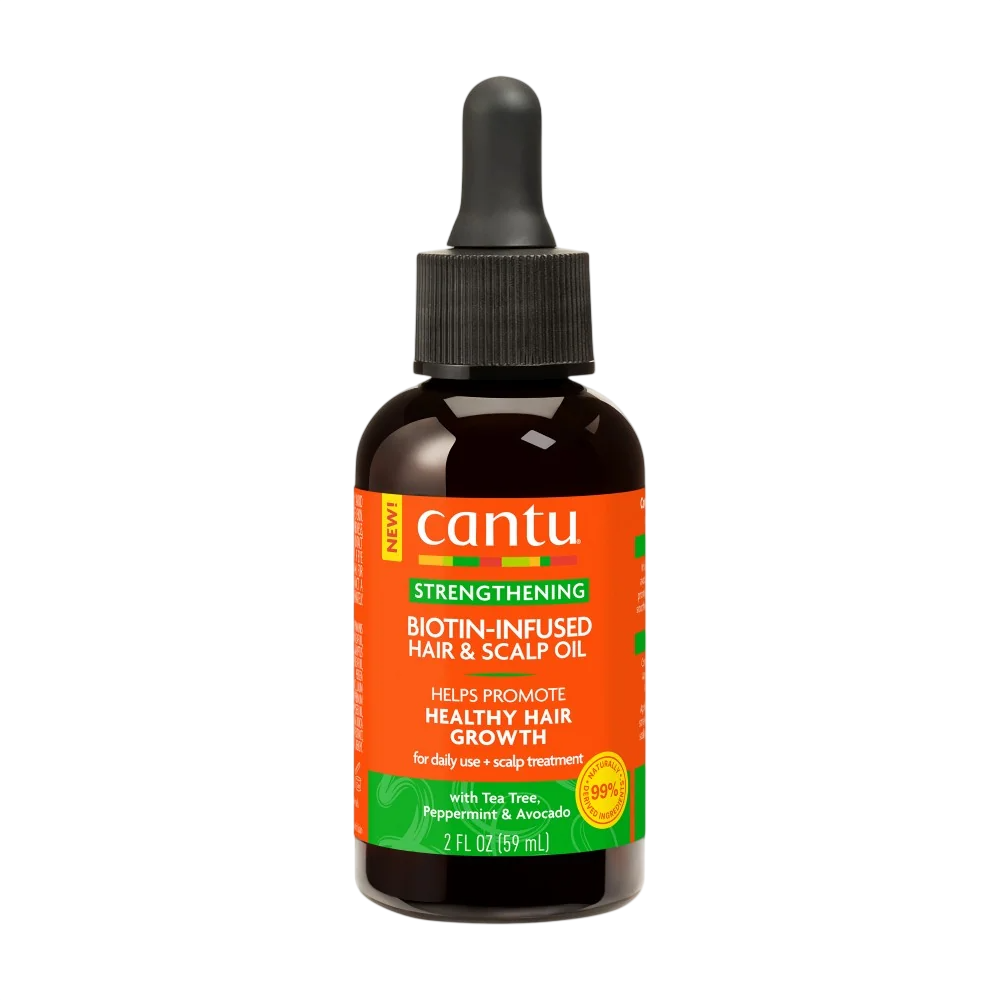 Cantu Cantu, Biotin-Infused, Teebaumöl, Haarölbehandlung, Zur Stärkung, 59 ml Regular