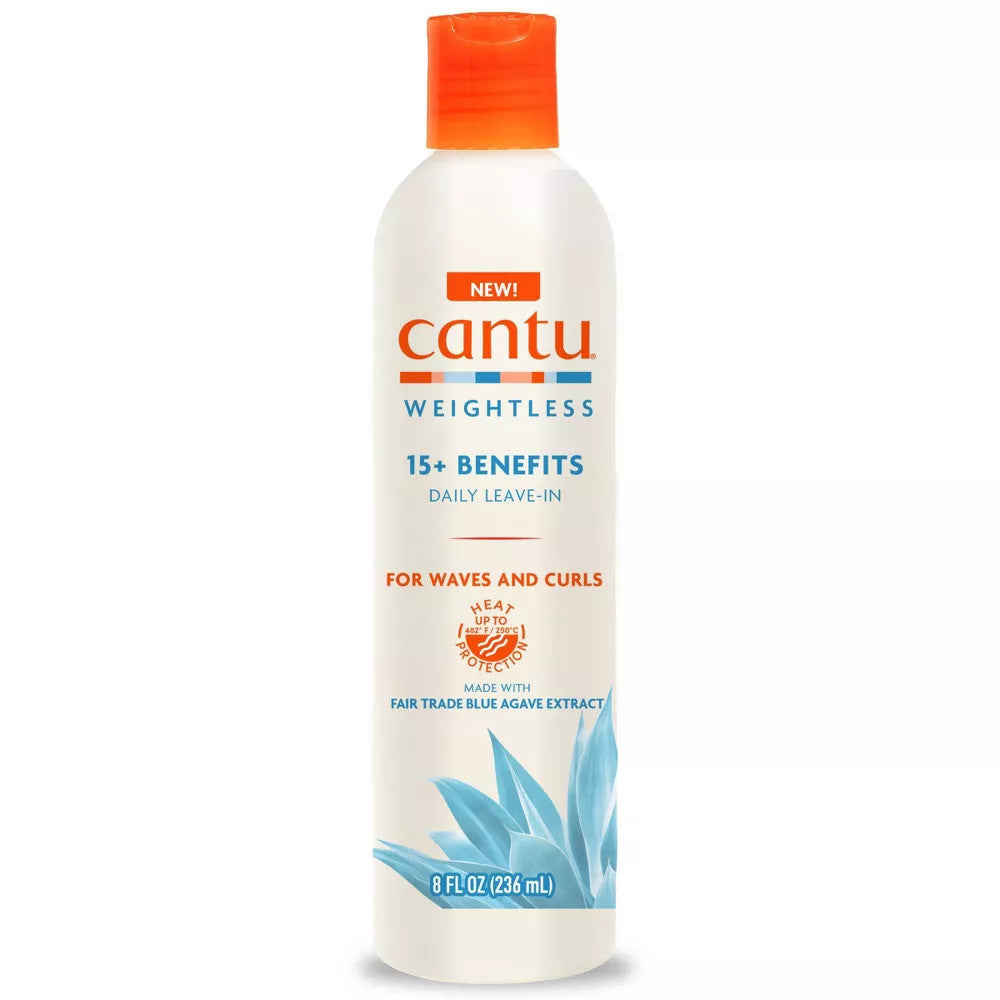 Cantu Cantu, Weightless, Agave, Leave-In Conditioner, Glättung, 236 ml Regular