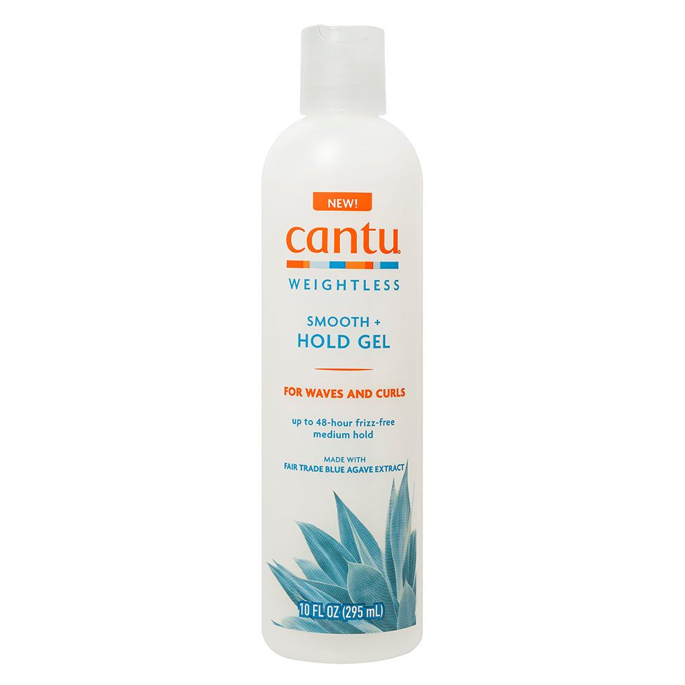 Cantu Cantu, Weightless Smooth + Hold, Agave, Haarstyling-Gel, Anti-Frizz, Mittlerer Halt, 295 ml Regular
