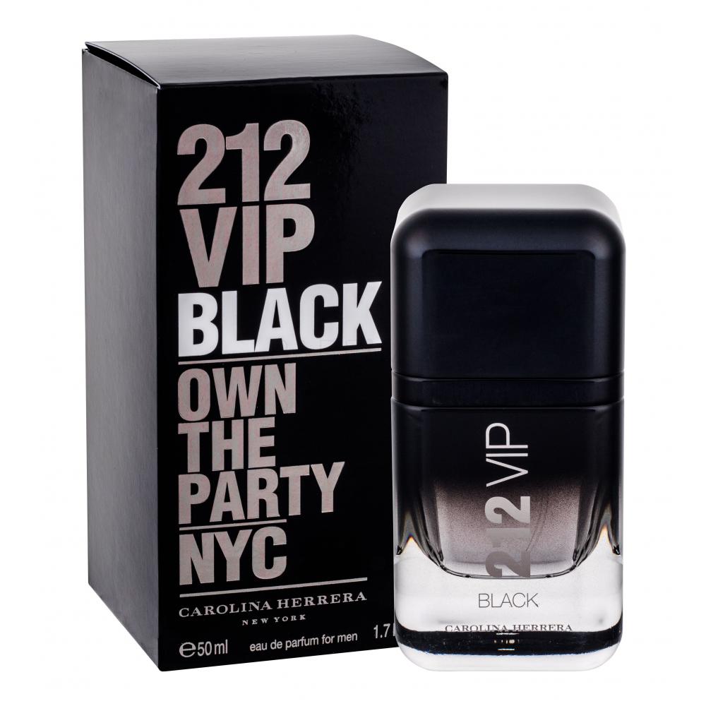 Carolina Herrera Carolina Herrera, 212 VIP Black, Eau de Parfum, Für Männer, 50 ml Regular