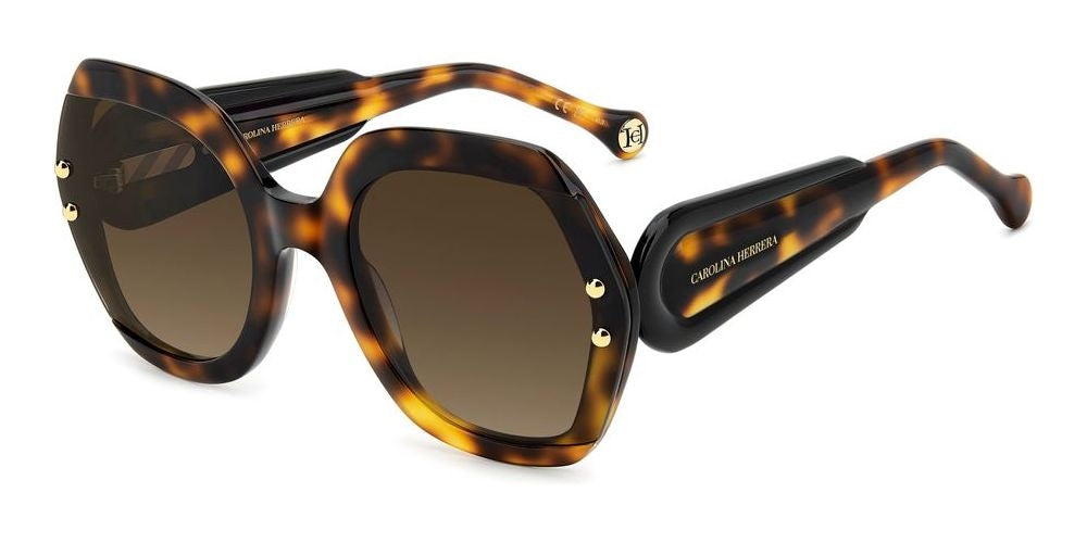 CAROLINA HERRERA SUNGLASSES HER 0314_G_S_086-HA_61 Sonnenbrille ansicht-2
