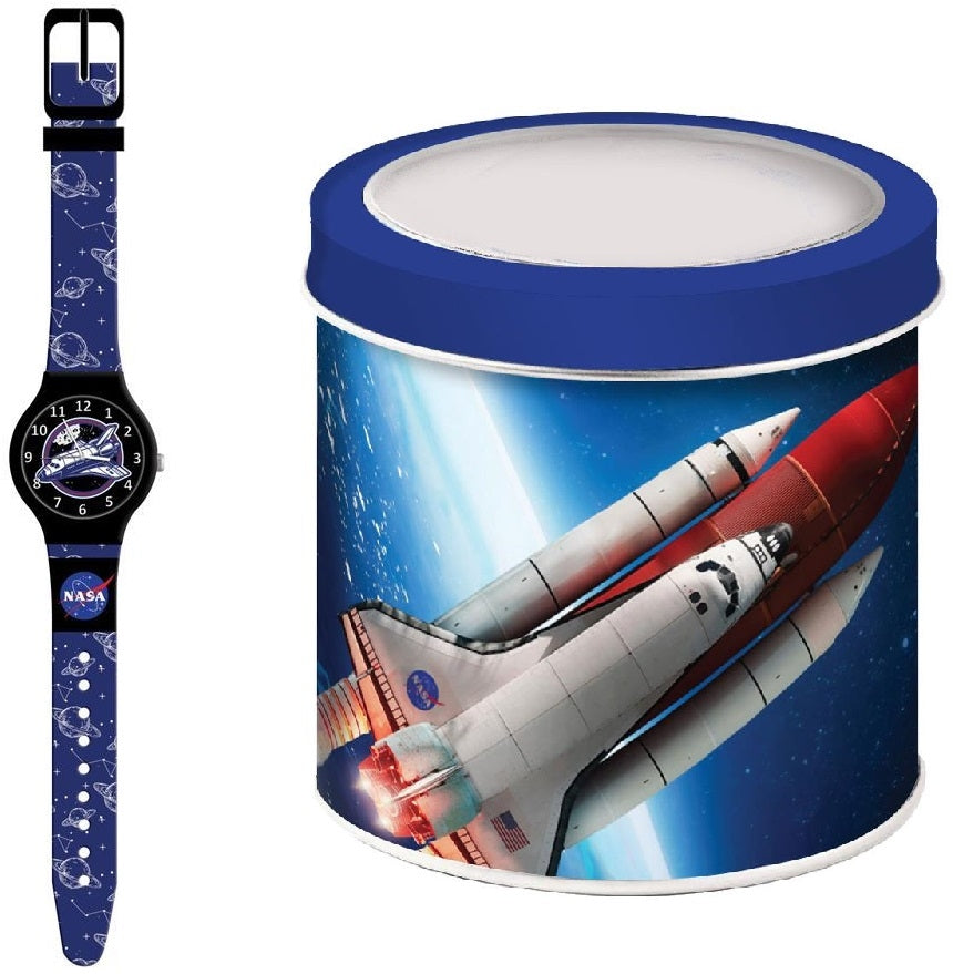 CARTOON NASA - Tin Box 486017 Only Time Armbanduhr 33 mm