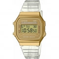 CASIO COLLECTION & VINTAGE A168XESG-9AEF Multifunction Armbanduhr 36 mm Gold ansicht-3