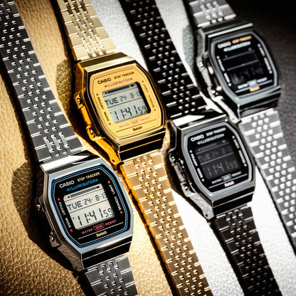 CASIO COLLECTION & VINTAGE ABL-100WE-1BEF Multifunction Armbanduhr 38 mm Schwarz ansicht-2