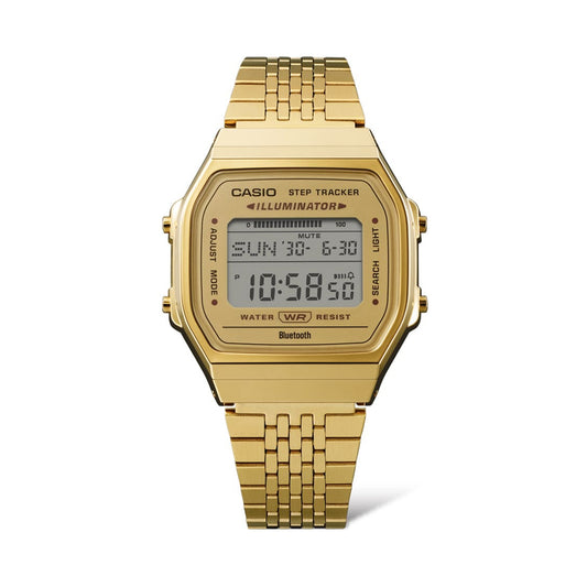 CASIO COLLECTION & VINTAGE Unisex Quarzuhr aus Kunststoff mit Mesh 38 mm ABL-100WEG-9AEF – Produktansicht