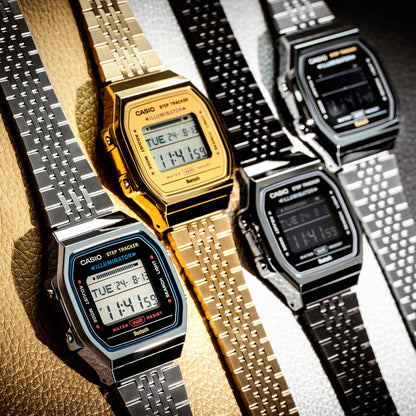 CASIO COLLECTION & VINTAGE ABL-100WEGG-1BEF Multifunction Armbanduhr 38 mm Schwarz ansicht-2