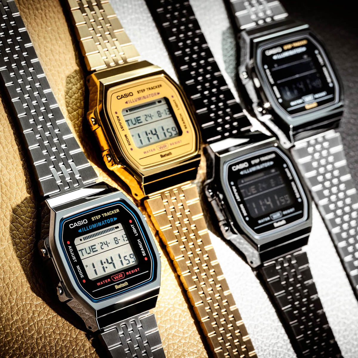 CASIO COLLECTION & VINTAGE ABL-100WEGG-1BEF Multifunction Armbanduhr 38 mm Schwarz
