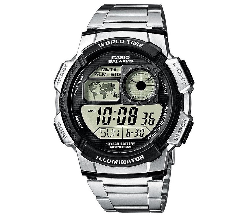 CASIO COLLECTION & VINTAGE AE-1000WD-1AVDF Multifunction Armbanduhr 45 mm Schwarz