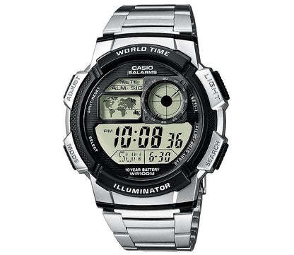 CASIO COLLECTION & VINTAGE AE-1000WD-1AVDF Multifunction Armbanduhr 45 mm Schwarz