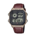 CASIO COLLECTION & VINTAGE AE-1200WHL-5AVEF Analoguhr Armbanduhr 40 mm ansicht-3