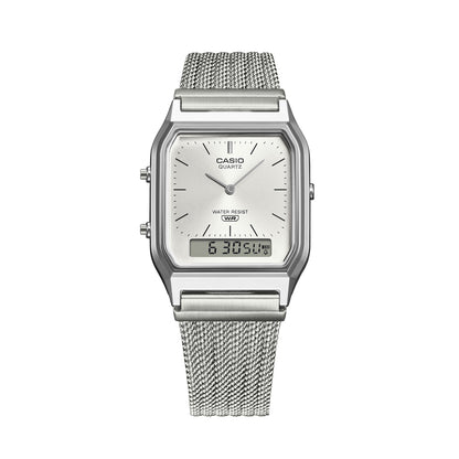 CASIO COLLECTION & VINTAGE AQ-230EM-7AEF Sonnenbrille Silber