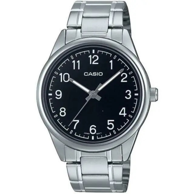 CASIO COLLECTION & VINTAGE CASUAL - BLACK Herren Quarzuhr aus Edelstahl mit SS Bracelet 40 mm – Produktansicht