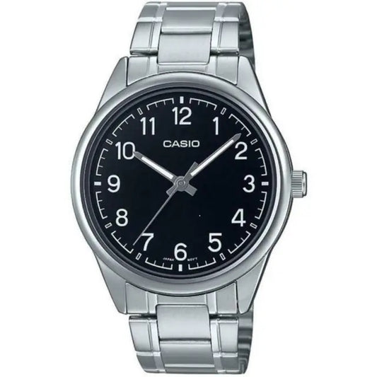 CASIO COLLECTION & VINTAGE CASUAL - BLACK MTP-V005D-1B4UDF Only Time Armbanduhr 40 mm Schwarz