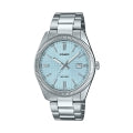 CASIO COLLECTION & VINTAGE DATE - GOLF BALL DIAL - LIGHT BLUE MTP-1302PE-2AVEF Date Armbanduhr 38.5 mm Blau ansicht-3