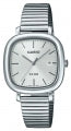 CASIO COLLECTION & VINTAGE DATE SQUARE - SILVER LTP-B166D-7AVEF Date Armbanduhr 30 mm Silber ansicht-3