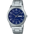 CASIO COLLECTION & VINTAGE DAY DATE - BLUE MTP-V006D-2BUDF Day & Date Armbanduhr 38 mm Blau ansicht-3