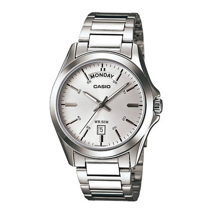 CASIO COLLECTION & VINTAGE DAY DATE MTP-1370D-7AVDF Day & Date Armbanduhr 45 mm