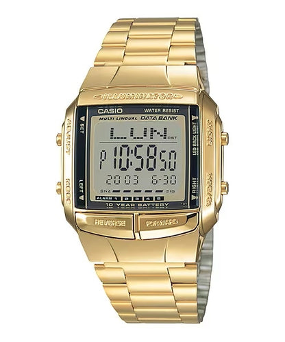 CASIO COLLECTION & VINTAGE DB-360G-9ASDF Multifunction Armbanduhr 38 mm Gold