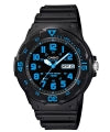 CASIO COLLECTION & VINTAGE DIVER 100M - BLUE MRW-200H-2BVDF Day & Date Armbanduhr 44.5 mm Blau ansicht-3