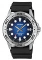 CASIO COLLECTION & VINTAGE DIVER 100M - BLUE MTD-140-2AVDF Date Armbanduhr 43.5 mm Blau ansicht-3
