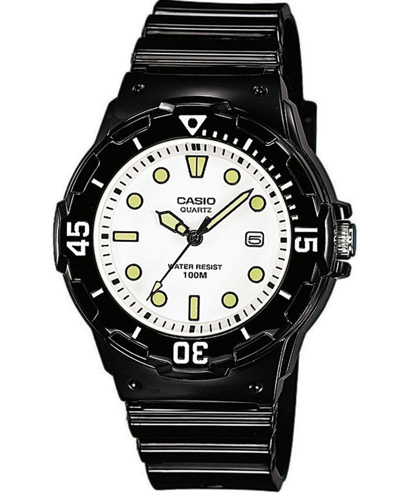 CASIO COLLECTION & VINTAGE DIVER 100M - WHITE MRW-200H-7EVDF Day & Date Armbanduhr 44.5 mm Weiss