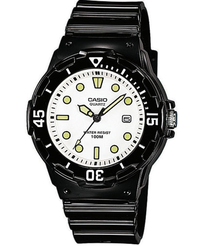 CASIO COLLECTION & VINTAGE DIVER 100M - WHITE MRW-200H-7EVDF Day & Date Armbanduhr 44.5 mm Weiss