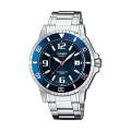 CASIO COLLECTION & VINTAGE DIVER 200m NEOBRITE - BLUE MTD-1053D-2AVES Date Armbanduhr 42.5 mm Blau ansicht-3