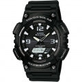 CASIO COLLECTION & VINTAGE DIVER - ILLUMINATOR TOUGH SOLAR - BLACK AQ-S810W-1AVEF Multifunction Armbanduhr 48 mm Schwarz ansicht-2