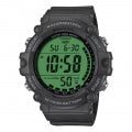 CASIO COLLECTION & VINTAGE DIVER - ILLUMINATOR WORLDTIME 10 YEARS BATTERY - COLOR SERIE - BLACK AE-1500WHC-1AVEF Multifunction Armbanduhr 51 mm Schwarz ansicht-3