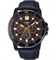 CASIO COLLECTION & VINTAGE DIVER MULTIFUCTION BLACK - BROWN MTP-VD300BL-5EUDF Chronograph Armbanduhr 45 mm Schwarz ansicht-3