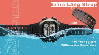 CASIO COLLECTION & VINTAGE DW-291HX-5AVDF Multifunction Armbanduhr 50 mm ansicht-3