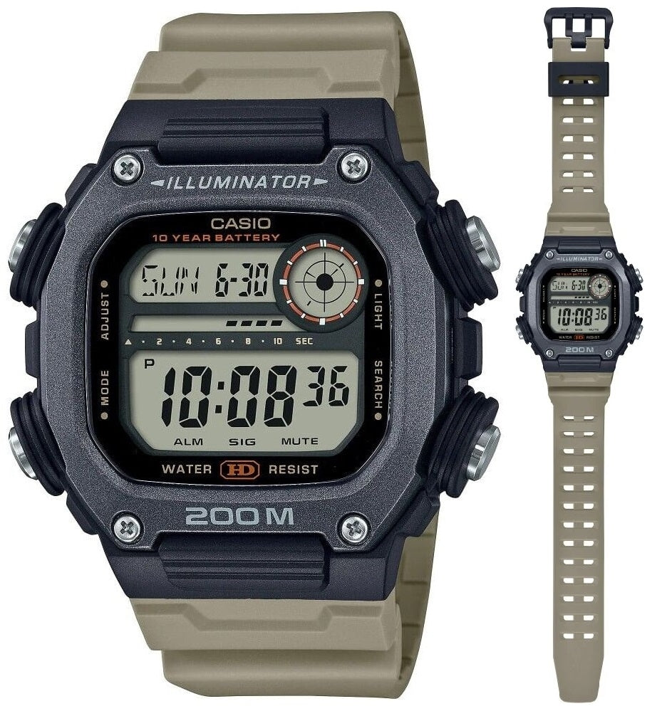 CASIO COLLECTION & VINTAGE DW-291HX-5AVDF Multifunction Armbanduhr 50 mm