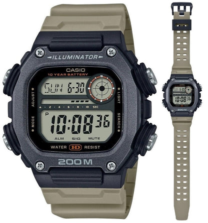 CASIO COLLECTION & VINTAGE DW-291HX-5AVDF Multifunction Armbanduhr 50 mm