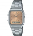 CASIO COLLECTION & VINTAGE EDGY COLLECTION SUNRAY DIAL - PINK COPPER AQ-230A-4AMQYES Sonnenbrille Rosa ansicht-3