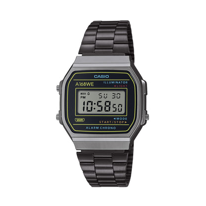 CASIO COLLECTION & VINTAGE ICONIC - 50th ANNIVERSARY BLACK A168WEHB-1AEF Multifunction Armbanduhr 36 mm Schwarz ansicht-3