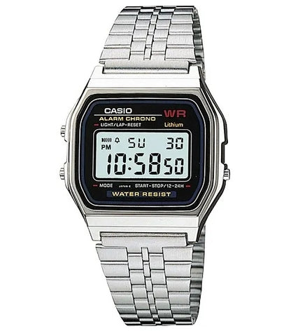 CASIO COLLECTION & VINTAGE ICONIC Unisex Quarzuhr aus Edelstahl mit SS Bracelet 33 mm – Produktansicht