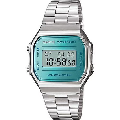 CASIO COLLECTION & VINTAGE ICONIC - AQUA GREEN A168WEM-2EF Multifunction Armbanduhr 36 mm Grün