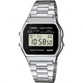 CASIO COLLECTION & VINTAGE ICONIC - BLACK A158WEA-1EF Multifunction Armbanduhr 33 mm Schwarz ansicht-3
