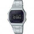 CASIO COLLECTION & VINTAGE ICONIC - BLACK A168WEM-1EF Multifunction Armbanduhr 36 mm Schwarz ansicht-3