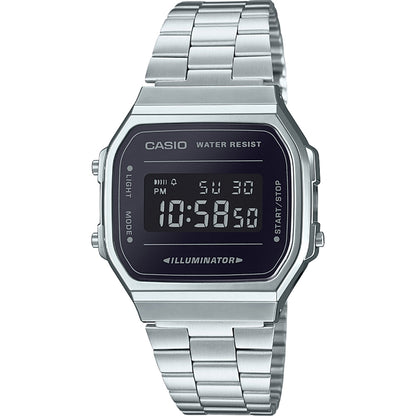 CASIO COLLECTION & VINTAGE ICONIC - BLACK A168WEM-1EF Multifunction Armbanduhr 36 mm Schwarz