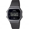 CASIO COLLECTION & VINTAGE ICONIC - BLACK A168WEMB-1BEF Multifunction Armbanduhr 36 mm Schwarz ansicht-3
