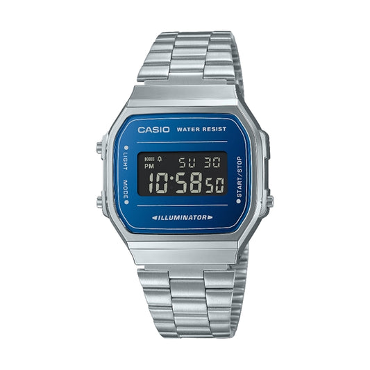 CASIO COLLECTION & VINTAGE ICONIC - BLUE A168WEM-2BEF Multifunction Armbanduhr 36 mm Blau