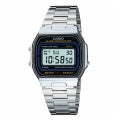 CASIO COLLECTION & VINTAGE ICONIC - CLASSIC SILVER A164WA-1VES Multifunction Armbanduhr 36 mm Silber ansicht-3