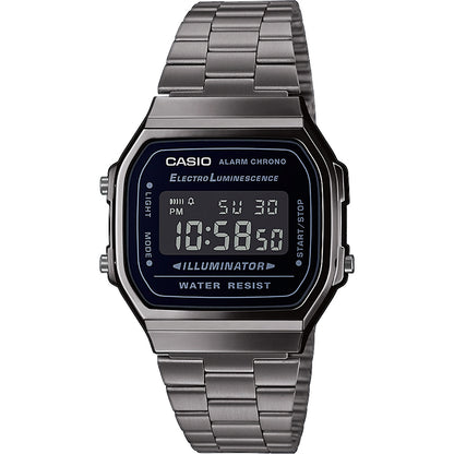 CASIO COLLECTION & VINTAGE ICONIC - FULL BLACK A168WEGG-1BEF Multifunction Armbanduhr 36 mm Schwarz