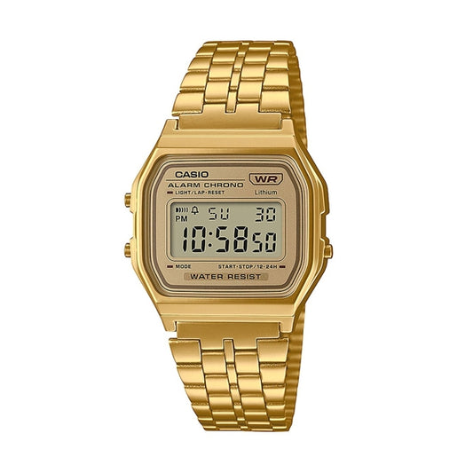 CASIO COLLECTION & VINTAGE ICONIC - GOLD A158WETG-9AEF Multifunction Armbanduhr 33 mm Gold