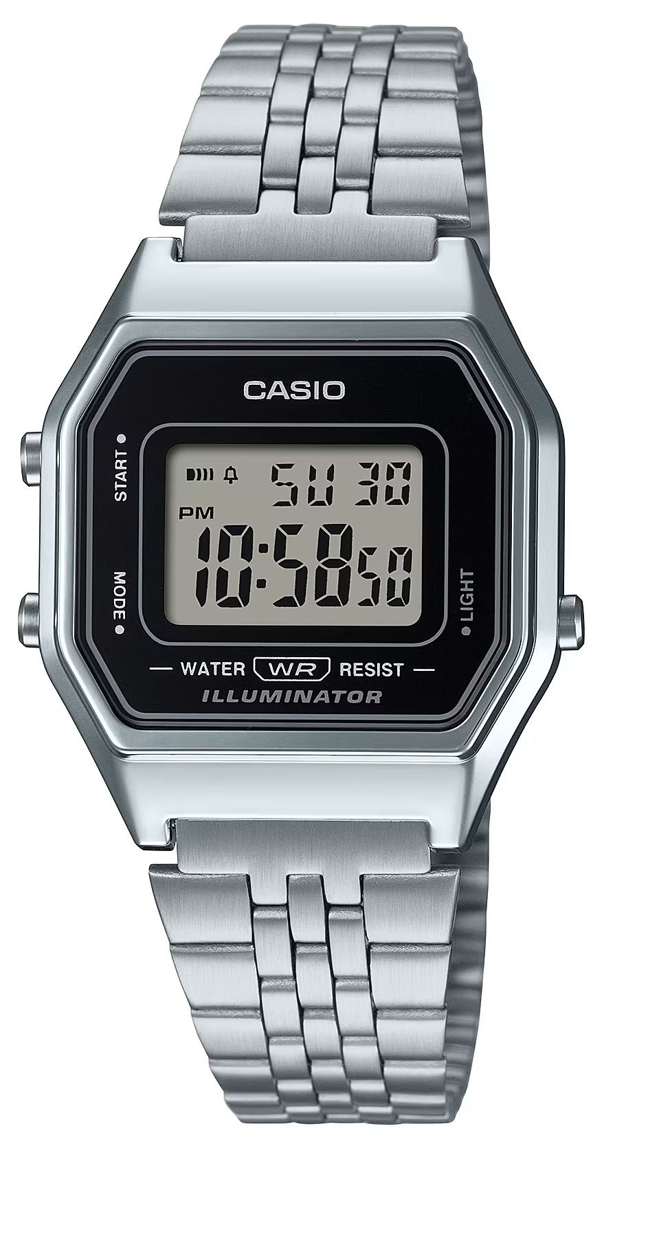 CASIO COLLECTION & VINTAGE ICONIC LADY - BLACK LA-680WEA-1EF Multifunction Armbanduhr 28.5 mm Schwarz