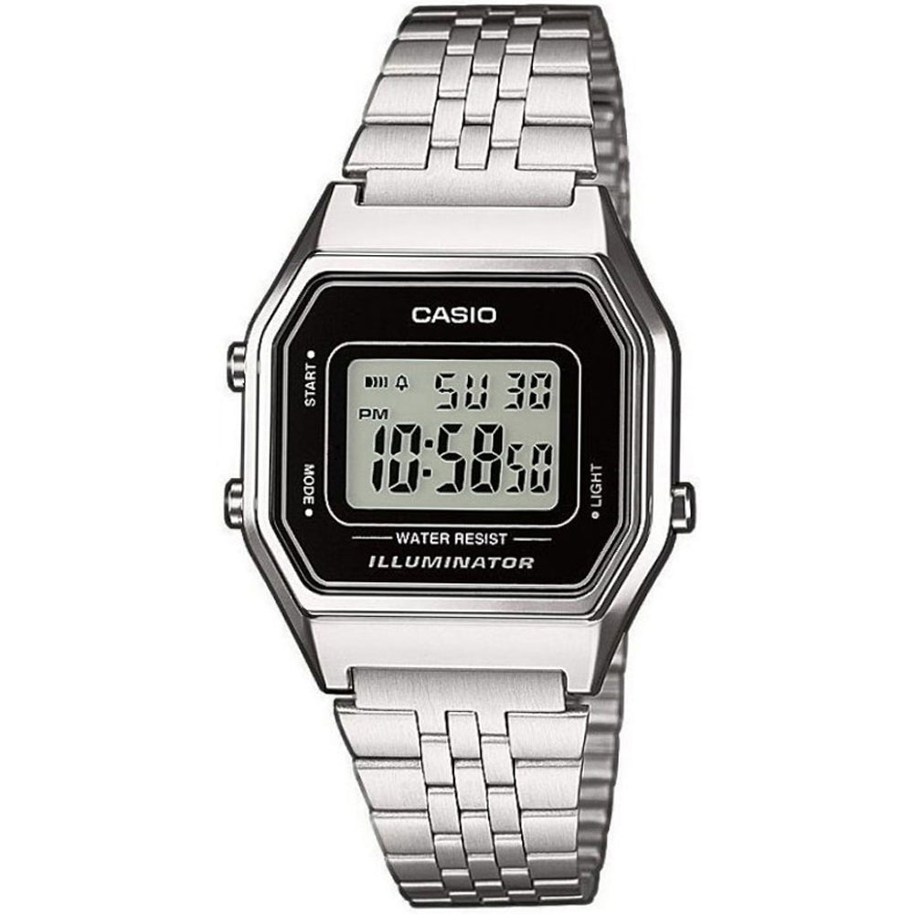 CASIO COLLECTION & VINTAGE ICONIC LADY - BLACK LA680WEA-1EF Multifunction Armbanduhr 28.5 mm Schwarz