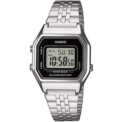 CASIO COLLECTION & VINTAGE ICONIC LADY - BLACK LA680WEA-1EF Multifunction Armbanduhr 28.5 mm Schwarz