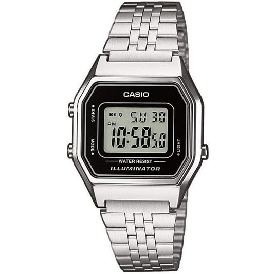 CASIO COLLECTION & VINTAGE ICONIC LADY - BLACK LA680WEA-1EF Multifunction Armbanduhr 28.5 mm Schwarz