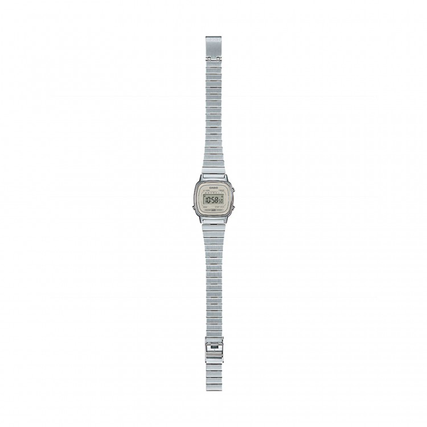 CASIO COLLECTION & VINTAGE ICONIC MINI STEEL - CREAM LA670WEA-8AEF Multifunction Armbanduhr 25 mm